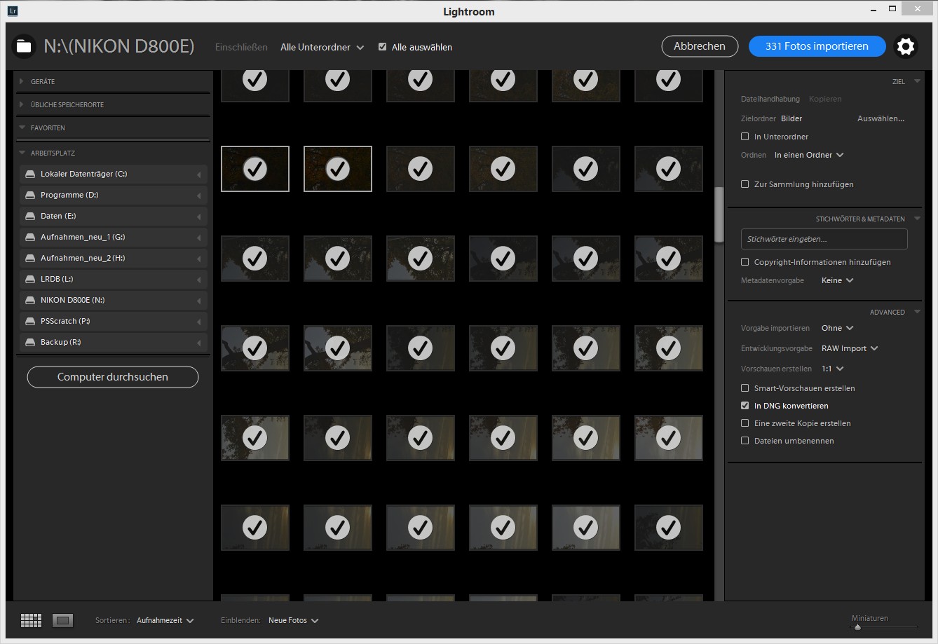 RAW Blog: Der runderneuerte Import Dialog von Lightroom 6.2, CC 2015.2 RAW Blog: Der runderneuerte Import Dialog von Lightroom 6.2, CC 2015.2